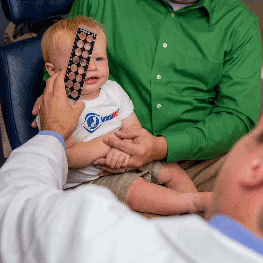 Infantsee eye exam at EyeCare Specialties - O Street